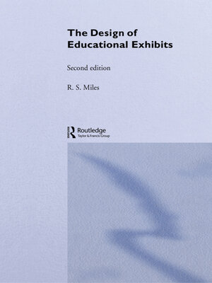 cover image of The Design of Educational Exhibits